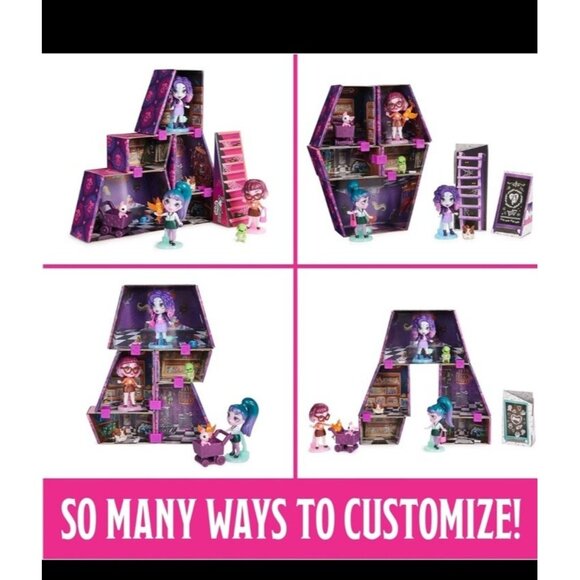 Zombaes Forever Wild Vibes Abandoned Customizable Pet Shop Doll Playset NEW - Picture 7 of 10